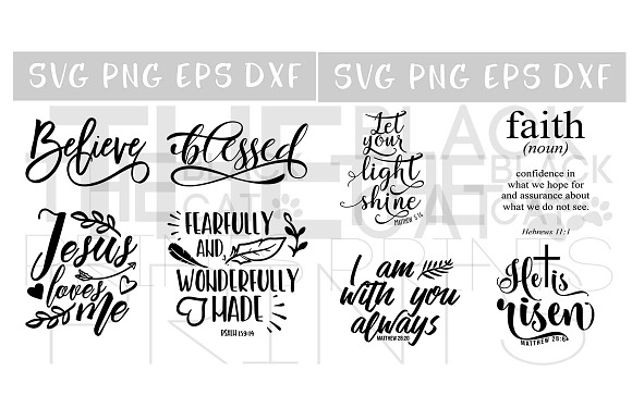 Christian SVG Bundle 24 Designs DXF in Illustrations - product preview 3
