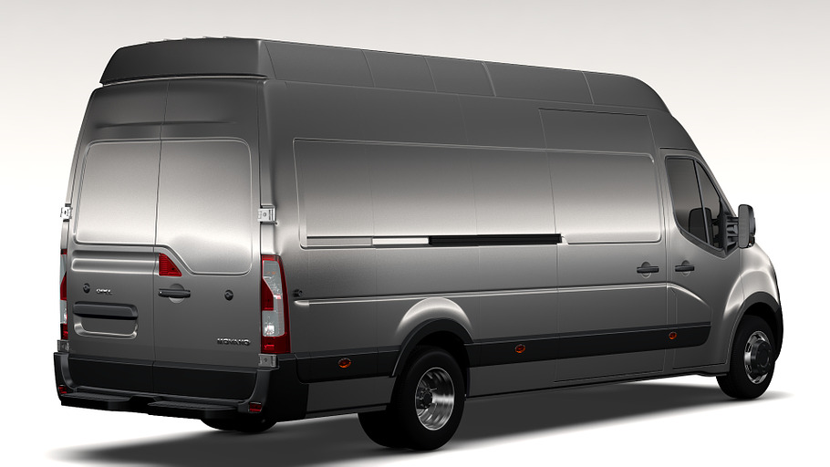 Opel Movano L4H3 Van 2016 in Vehicles - product preview 15