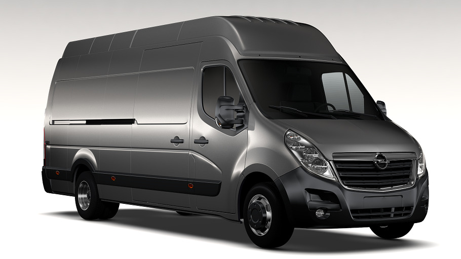 Opel Movano L4H3 Van 2016 in Vehicles - product preview 16
