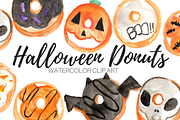 Halloween Donuts Clip Art