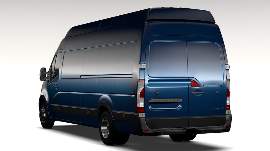 Renault Master L4H3 Van 2017 in Vehicles - product preview 6