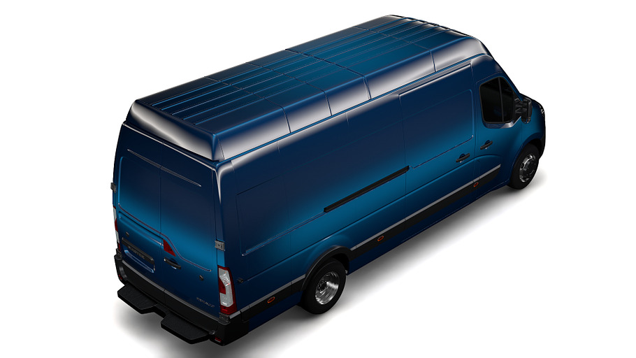 Renault Master L4H3 Van 2017 in Vehicles - product preview 7