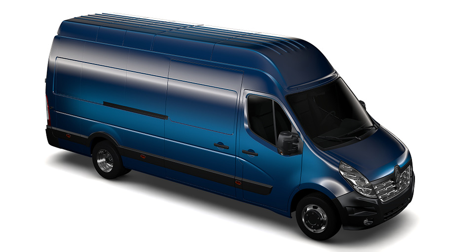 Renault Master L4H3 Van 2017 in Vehicles - product preview 10