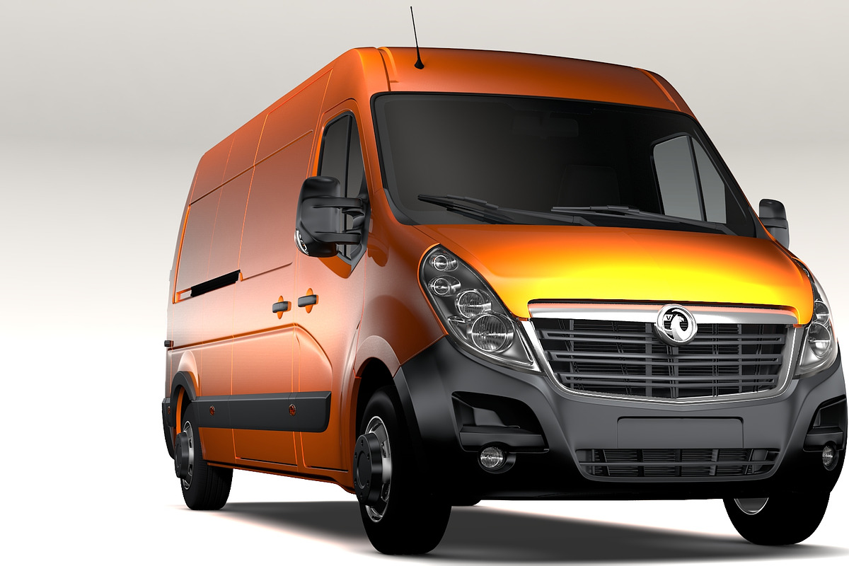 Vauxhall Movano L3H2 Van 2016 in Vehicles - product preview 8