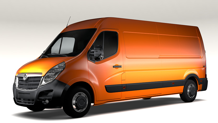 Vauxhall Movano L3H2 Van 2016 in Vehicles - product preview 1
