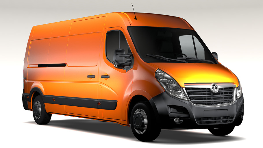 Vauxhall Movano L3H2 Van 2016 in Vehicles - product preview 2
