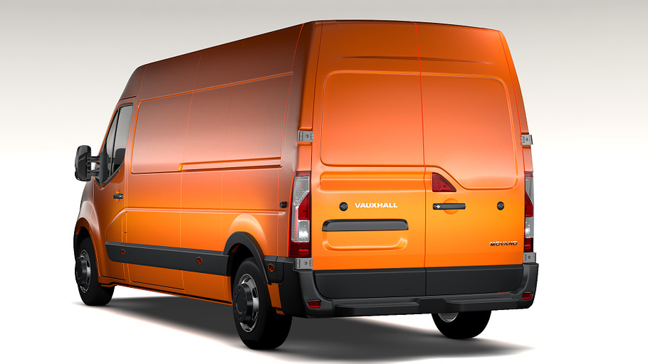 Vauxhall Movano L3H2 Van 2016 in Vehicles - product preview 5