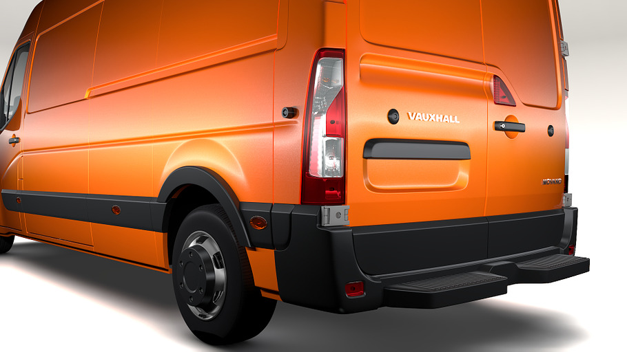 Vauxhall Movano L3H2 Van 2016 in Vehicles - product preview 8