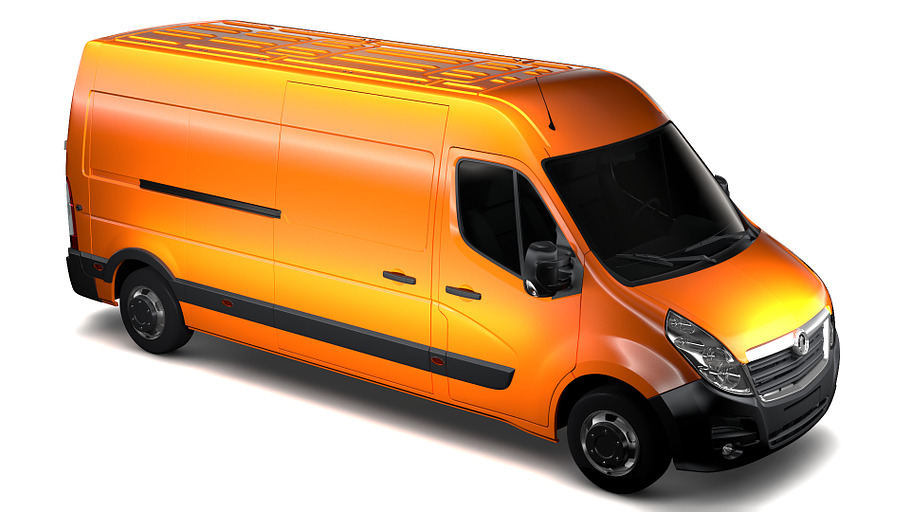 Vauxhall Movano L3H2 Van 2016 in Vehicles - product preview 9
