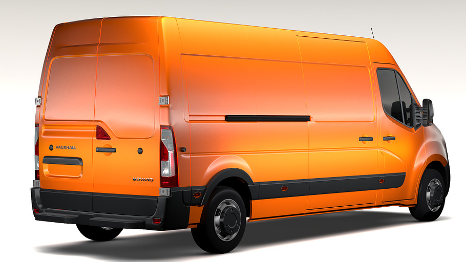 Vauxhall Movano L3H2 Van 2016 in Vehicles - product preview 10