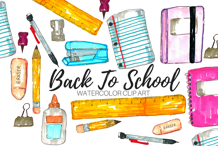 Back To School Clip Art in Graphics - product preview 8