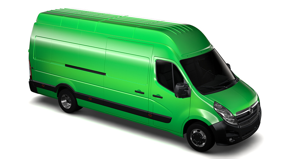 Vauxhall Movano L4H3 Van 2016 in Vehicles - product preview 10