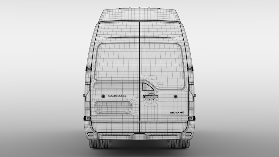 Vauxhall Movano L4H3 Van 2016 in Vehicles - product preview 18