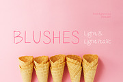 Blushes—Light & Light Italic