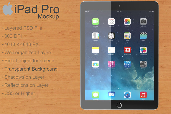 Ipad Pro Mockup in Mobile & Web Mockups - product preview 3