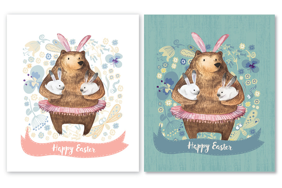 Happy Easter Card in Product Mockups - product preview 8