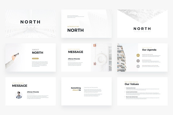 NORTH - Powerpoint Template in PowerPoint Templates - product preview 1