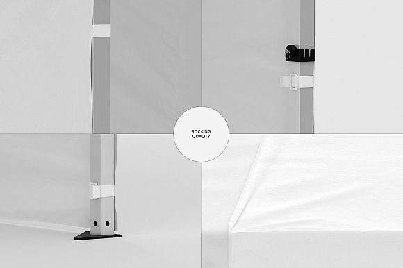 Pop Up Tent 13x13 Mockup in Mockup Templates - product preview 3