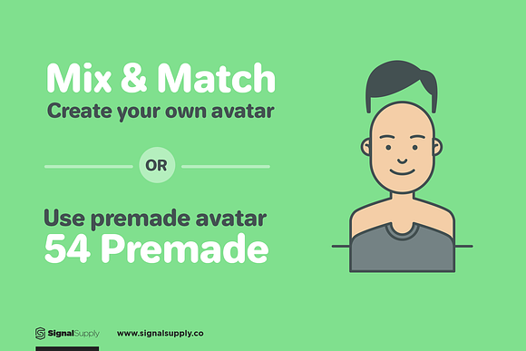 ImaginaryFriends Avatar Generator in Illustrations - product preview 3