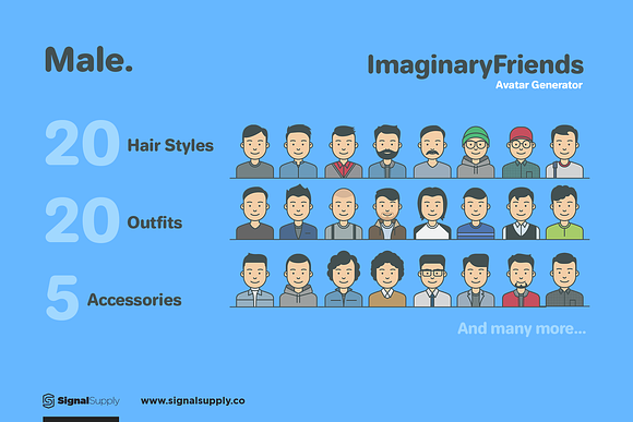 ImaginaryFriends Avatar Generator in Illustrations - product preview 5
