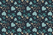 love seamless pattern