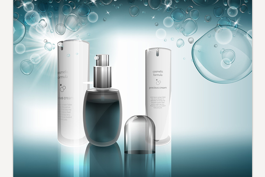 Cosmetic advertising image in Illustrations - product preview 8