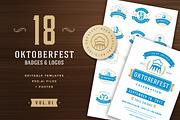  Oktoberfest badges and logos