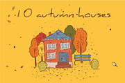 10 autumn houses