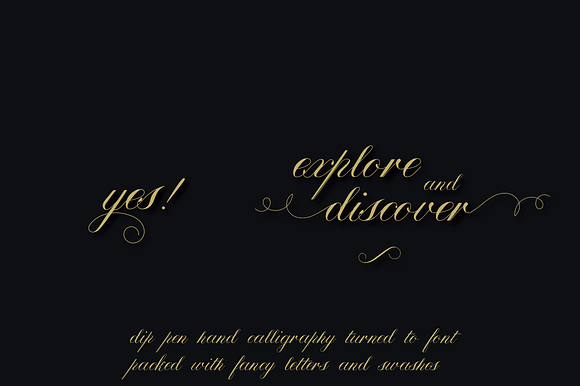 Calissa Pro font in Script Fonts - product preview 4
