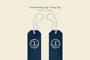 Garment Hang Tag / Swing Tag