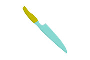 color kitchen knife