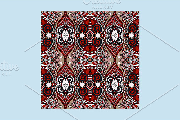 35 BROWN ETHNIC PATTERN in Patterns - product preview 6