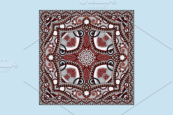 35 BROWN ETHNIC PATTERN in Patterns - product preview 8