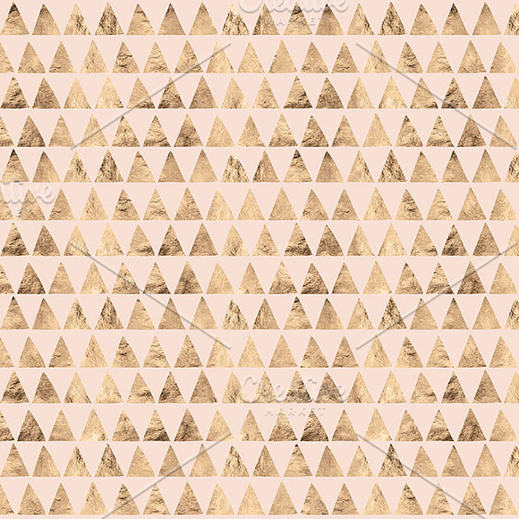Rose Gold Leaf Digital Patterns in Patterns - product preview 2