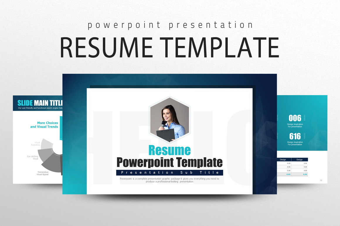 resume template for powerpoint