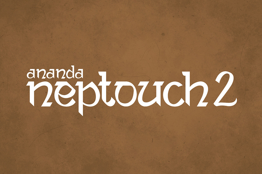 Ananda Neptouch 2 in Display Fonts - product preview 8