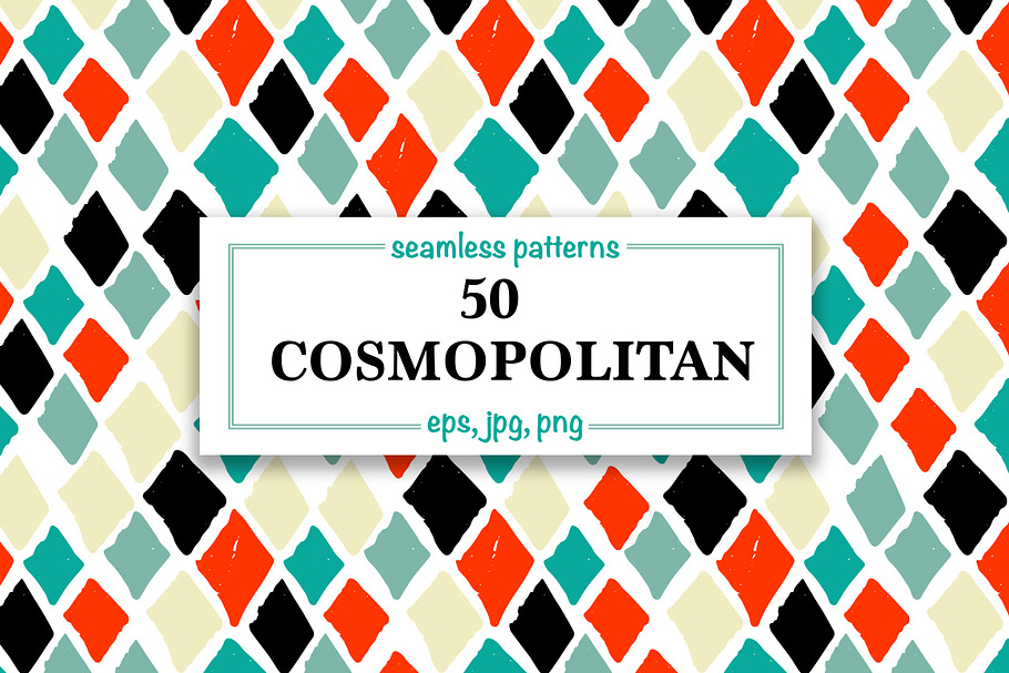 50 Cosmopolitan Seamless Patterns in Patterns - product preview 8