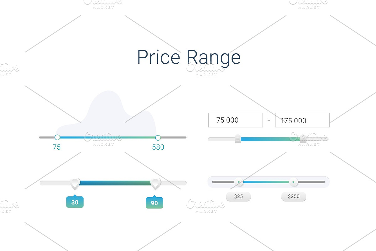 price range filter in Objects - product preview 8