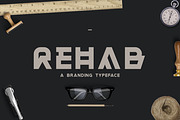 Rehab - The Display Sans Serif Font