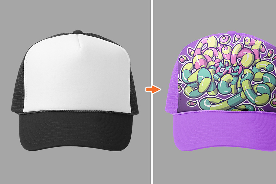 Hat Mockup Template Pack in Product Mockups - product preview 8