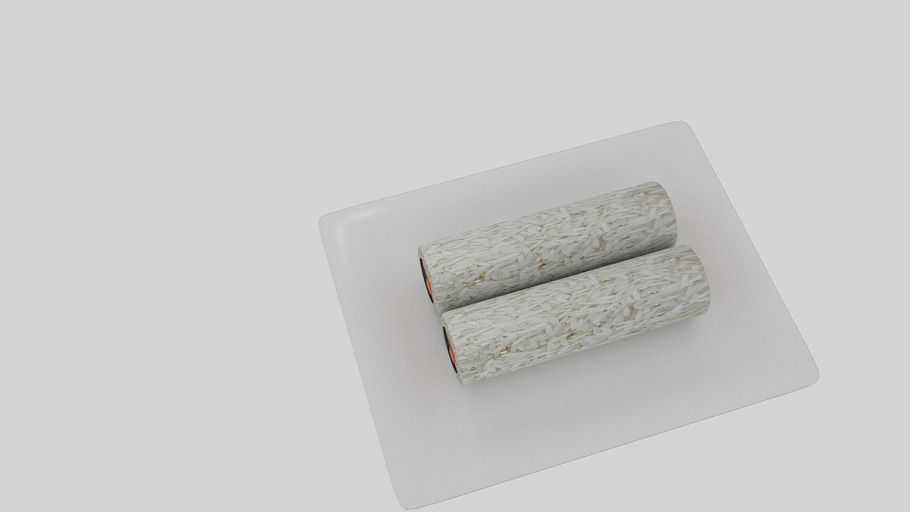  Cylinder Sushi  in Food - product preview 2