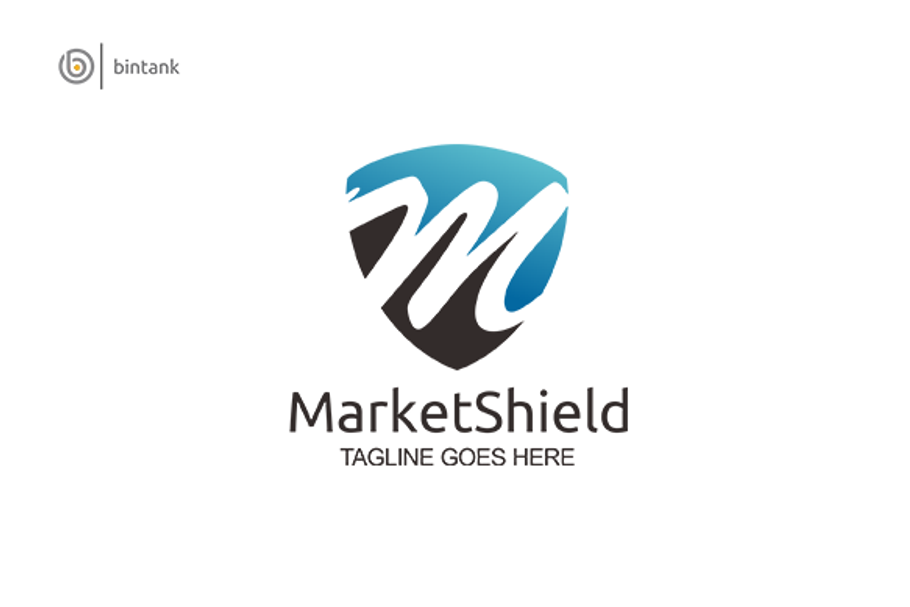 M Shield Logo in Logo Templates - product preview 8