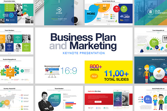 Business Presentation Big Bundle in Presentation Templates - product preview 13
