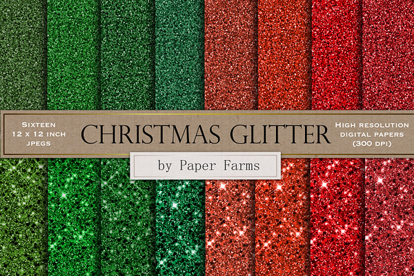 Christmas glitter backgrounds