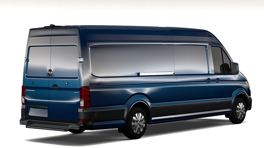 WV Crafter Van L4H2 2017 in Vehicles - product preview 6