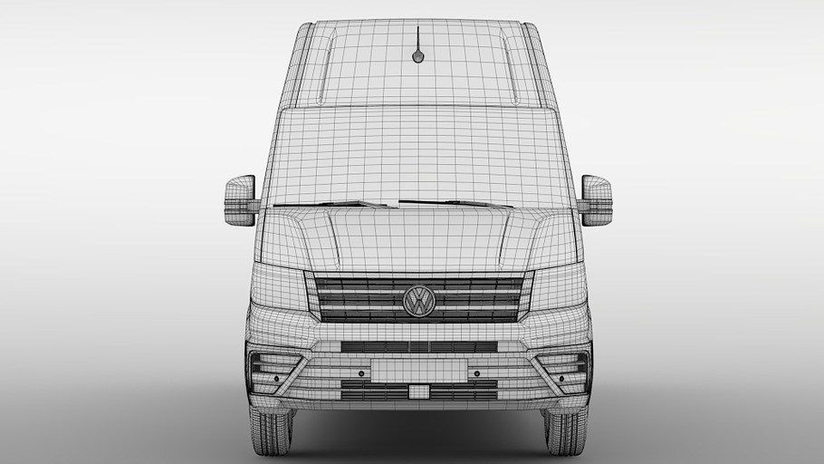 WV Crafter Van L4H3 2017 in Vehicles - product preview 16