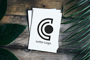 Letter C Simple Logo Set