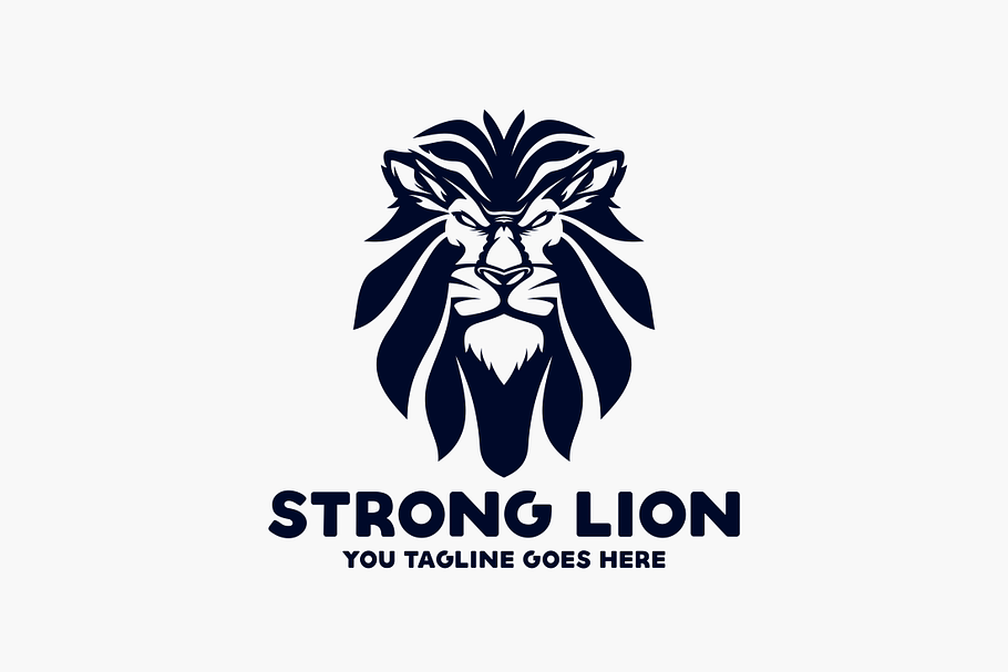 Strong Lion Logo in Logo Templates - product preview 8