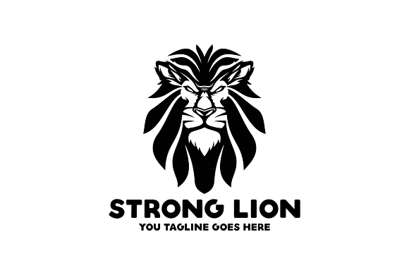Strong Lion Logo in Logo Templates - product preview 1