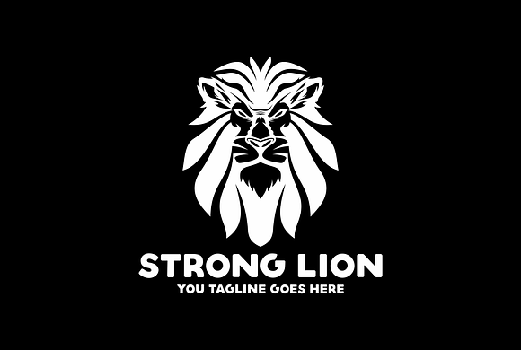 Strong Lion Logo in Logo Templates - product preview 2